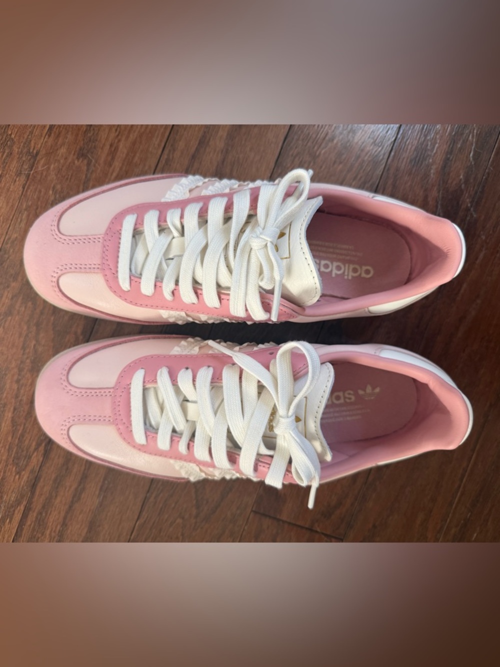 Like New adidas Samba OG Pink Ruffle - Picture 13 of 16